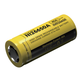 Nitecore IMR26650A 4200 mAh litiumbatteri 40 Ah